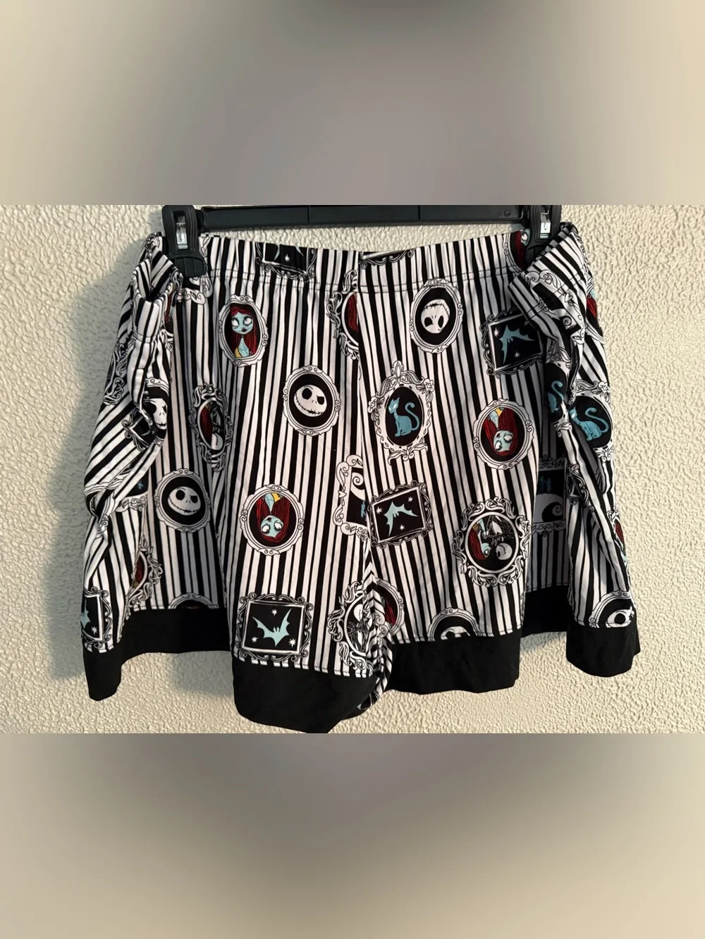 Disney Nightmare Before Christmas Striped Pajama Set - 3x - Picture 3 of 3